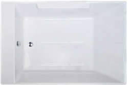 ROYAL BATH Triumph 184,5х120 Акриловая ванна прямоугольная на каркасе - фото 12197