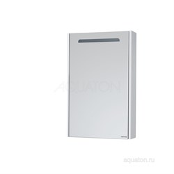 AQUATON Сильва 60 Зеркальный шкафчик 1A216202SI - фото 125178