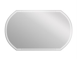 CERSANIT зеркало: LED 090 design 100x60 с подсветкой с антизапотеванием овальное - фото 137574