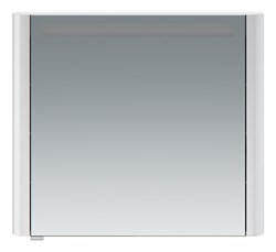 AM.PM Sensation, зеркало, зеркальный шкаф, правый,80 см, с подсветкой, белый, глянец, шт - фото 142603
