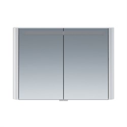 AM.PM Sensation, зеркало, зеркальный шкаф, 100 см, с подсветкой, белый, глянец, шт - фото 142681