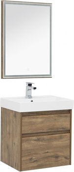 AQUANET Nova Lite 60 Комплект мебели для ванной комнаты (2 ящика) - фото 144557