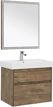 AQUANET Nova Lite 75 Комплект мебели для ванной комнаты (2 ящика) - фото 144642