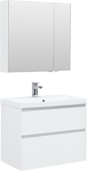 AQUANET Гласс 80 Комплект мебели для ванной комнаты - фото 146041