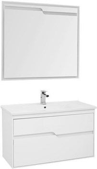 AQUANET Модена 100 Комплект мебели для ванной комнаты - фото 147462
