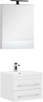 AQUANET Нота NEW 58 Комплект мебели для ванной комнаты (камерино) - фото 147647