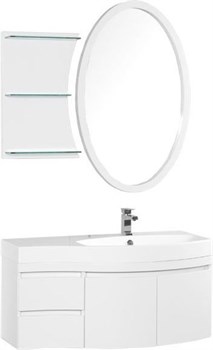 AQUANET Опера 115 R Комплект мебели для ванной комнаты (2 дверцы 2 ящика) AQUANET Опера 115 R 2 дверцы 2 ящика - фото 147802