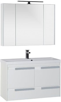 AQUANET Тиволи 100 Комплект мебели для ванной комнаты AQUANET Тиволи 100 - фото 148830