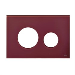 TECE Лицевая панель TECEloop, стекло, цвет - рубиновый (Alape) - фото 149923
