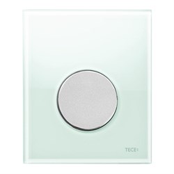 TECEloop Urinal,  стекло зеленое, клав. хром мат. - фото 149948