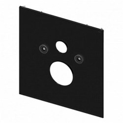 TECE Стеклянная панель TECElux для установки стандартного унитаза, черная - фото 150080