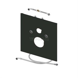 TECE Стеклянная панель TECElux для установки унитаза-биде Duravit Sensowash C, черная - фото 150090