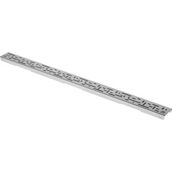 TECE Декоративная решетка TECEdrainline "lines" 800 мм нержавеющая сталь, сатин, прямая - фото 150168