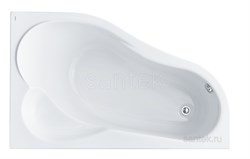 SANTEK Ibiza XL R 160х100 Ванна акриловая асимметричная, правая - фото 160818