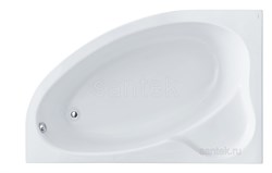 SANTEK Edera L 170х110 Ванна акриловая асимметричная, левая - фото 160900