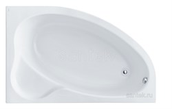 SANTEK Edera R 170х110 Ванна акриловая асимметричная, правая - фото 160904