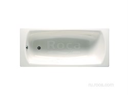 Ванна стальная Roca Swing 170x75 с отверстиями для ручек, 2,4мм, anti-slip 2201E0000 - фото 163722