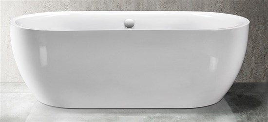 ESBANO Ванна акриловая отдельностоящая  Tokyo (white). Размер: 1700x800x580 - фото 172207