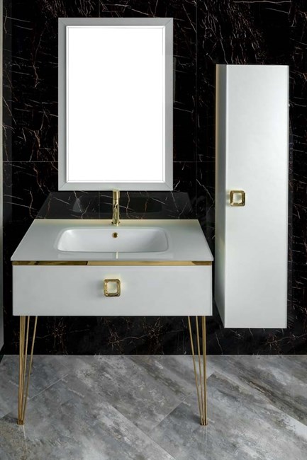 ARMADIART Консоль LUCIDO 100 см Жемчужный белый ARMADIART-770-100-W - фото 173512