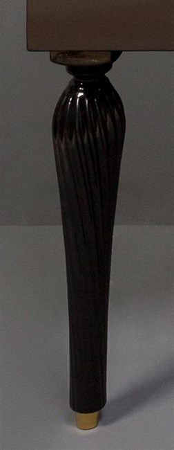 ARMADIART Ножки SPIRALE 35 см черные (пара) - фото 174014