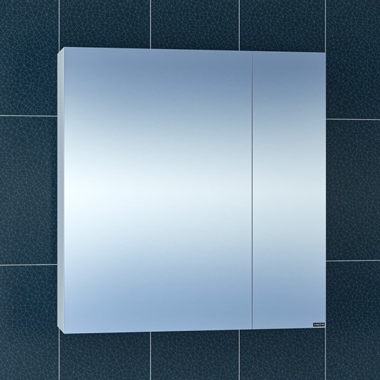 SANTA Зеркальный шкаф СаНта Стандарт 70 113008, цвет белый - фото 178471