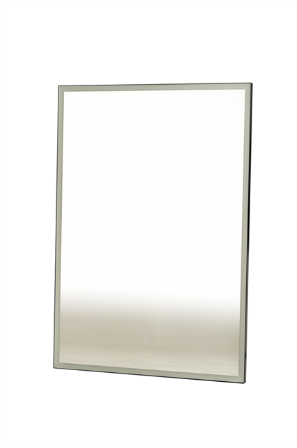 SINTESI Зеркало KANTO BLACK 70 с LED-подсветкой  700х1000 - фото 184401