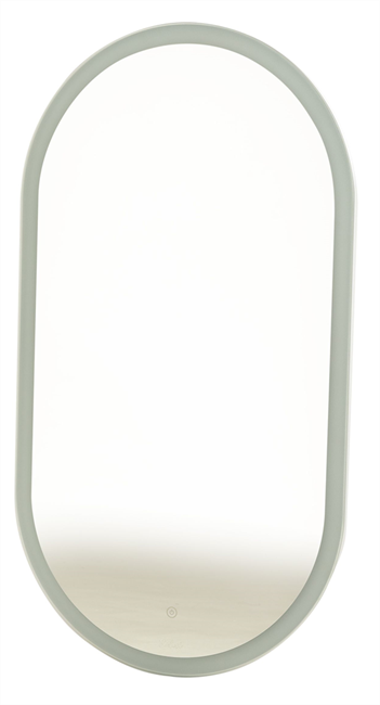 SINTESI Зеркало SHARME 55 с LED-подсветкой 550x1000 - фото 184457