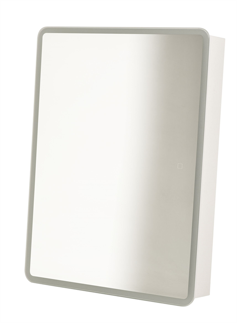 SINTESI Зеркало-шкаф CORSO 60 с LED-подсветкой 600х800 - фото 184469