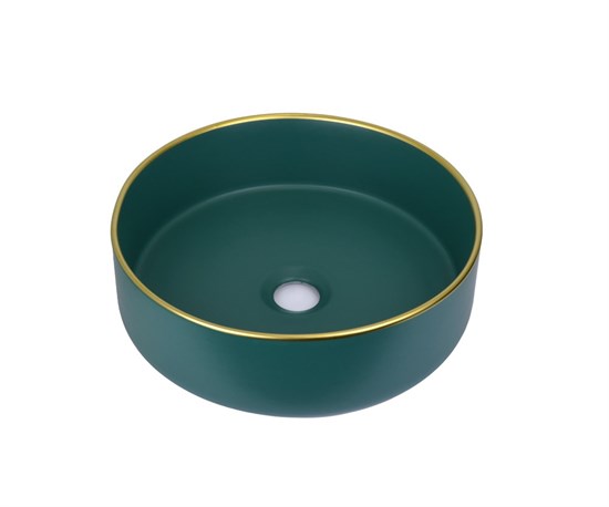 Bronze de Luxe Накладная раковина зеленая, размер 360х360х120 Bronze de Luxe 1054