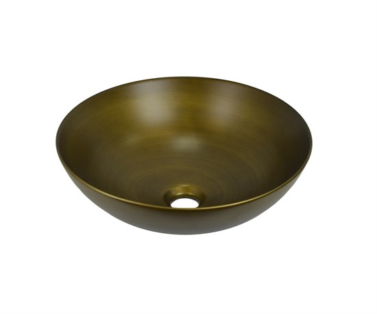 Bronze de Luxe Раковина-чаша Sphera на столешницу, бронза, 405х405х150 - фото 191440