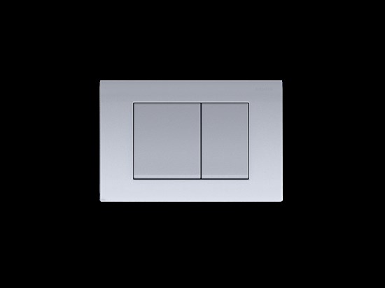 AQUATEK KDI-0000011 (001C) Панель смыва Хром матовая (клавиши квадрат) - фото 195351
