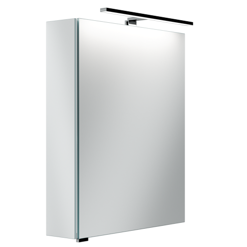 SANCOS Зеркальный шкаф для ванной комнаты  Hilton 600x148х740 мм, с LED подсветкой, арт.Z600 - фото 197175