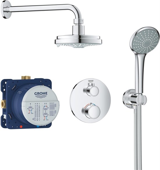 GROHE Душевая система Grohtherm 34735000 GROHE-34735000 - фото 200752