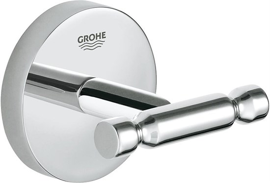 GROHE Крючок двойной для ванной BauCosmopolitan 40461001 хром GROHE-40461001 - фото 201213