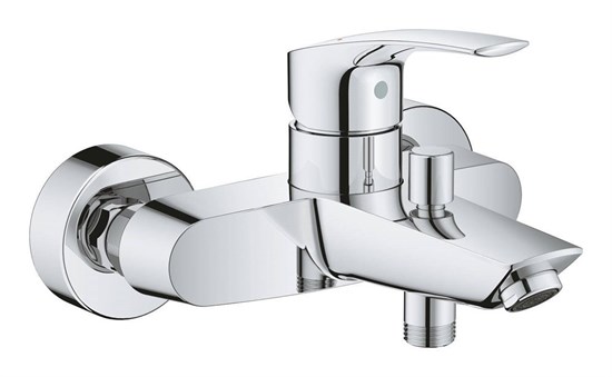 GROHE 33300003 Eurosmart Смеситель для ванны, наружный, хром (замена 33300002) - фото 201284