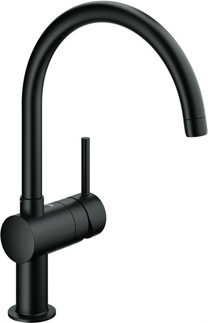 GROHE Смеситель для кухни Minta 32917KS0 черный бархат - фото 201293