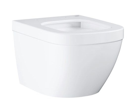 GROHE Унитаз подвесной безободковый компактный Euro Ceramic 39206000 альпин-белый без сиденья - фото 202246