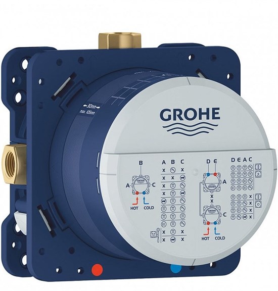 GROHE Универсальная встраиваемая часть Rapido SmartBox для вентилей, смесителей и термостатических смесителей Grohtherm SmartControl 35600000 - фото 202735