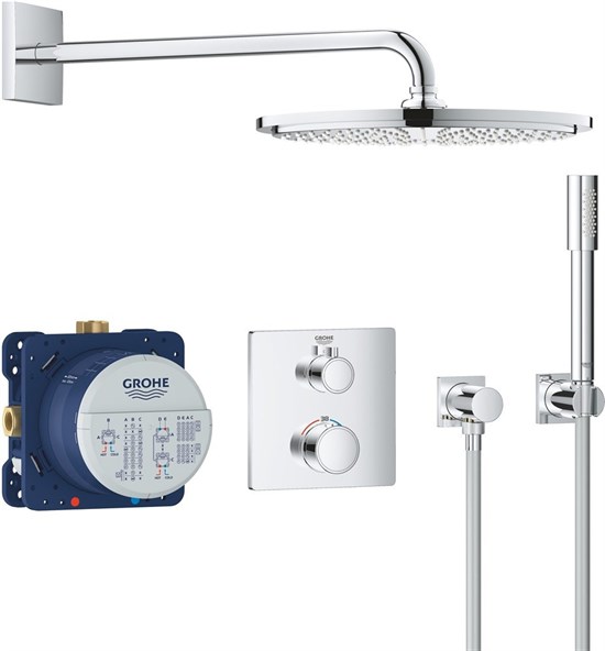 GROHE Душевая система Grohtherm 34730000 GROHE-34730000 - фото 202982