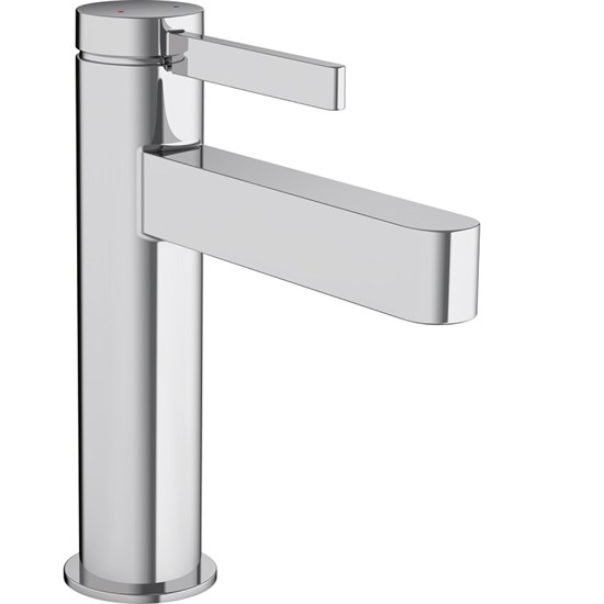 HANSGROHE Finoris Смеситель для раковины, однорычажный, 110 со сливным гарнитуром 76020000, хром 76020000 - фото 203354