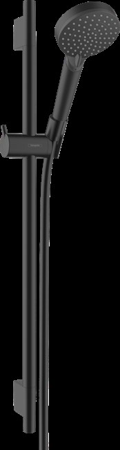 HANSGROHE Vernis Blend Душевой набор Vario cо штангой 65 см. 26422670, матовый черный - фото 203510
