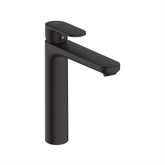 HANSGROHE Vernis Blend Смеситель для раковины, однорычажный, 190 без сливного гарнитура 71582670, матовый черный 71582670 - фото 203512