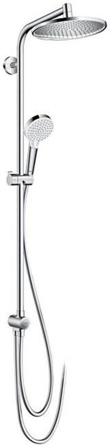 HANSGROHE Душевая система Hansgrohe Crometta S 240 1jet Showerpipe Reno 27270000 - фото 204137