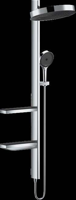 HANSGROHE Душевая система Hansgrohe Rainfinity Showerpipe 360 1jet 26842000, хром 26842000 - фото 204185