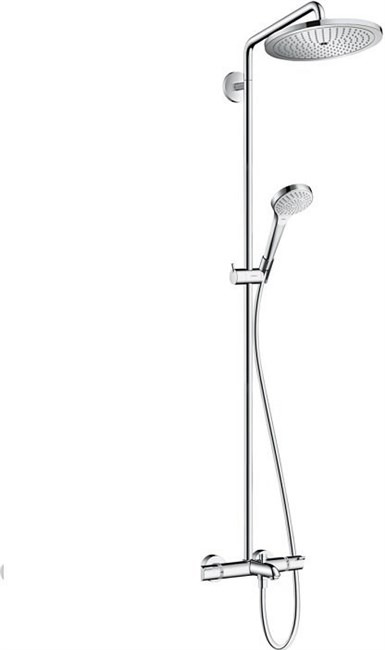HANSGROHE Душевая стойка Hansgrohe Croma Select 280 Air 1jet Showerpipe 26792000 - фото 204251