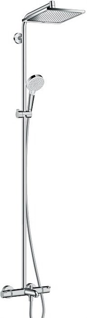 HANSGROHE Душевая стойка Hansgrohe Crometta E 240 1jet Showerpipe 27298000 - фото 204270