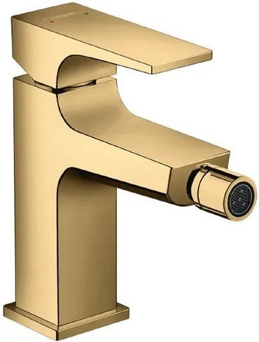 HANSGROHE Смеситель для биде со сливным клапан Push-Open Hansgrohe Metropol 32520990 золото 32520990 - фото 205500