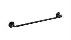 FIXSEN Luksor Полотенцедержатель трубчатый, ширина 62 см, цвет черный сатин - фото 20583