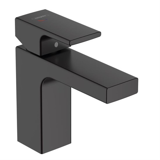 HANSGROHE Смеситель для раковины без сливного набора Hansgrohe Vernis Shape 100 71569670 черный 71569670 - фото 206505