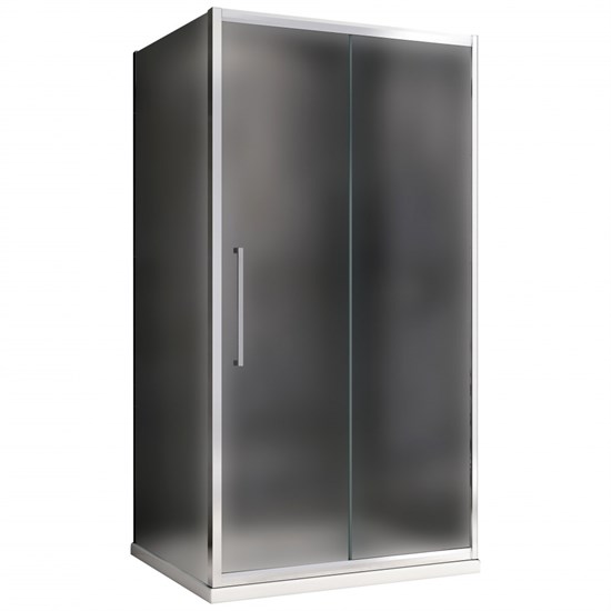 ABBER Душевой уголок  Schwarzer Diamant AG30170MH-S70M, размер 170x70 см, двери раздвижные, стекло 6 мм AG30170MH-S70M - фото 208310